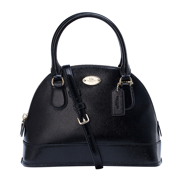 All-Match Coach Prairie Satchel In Pebble Leather